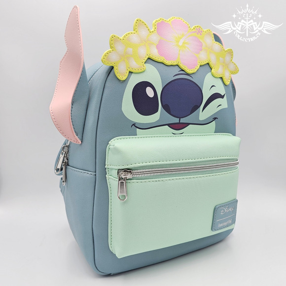 Loungefly Disney Stitch Flower Crown Figural Mini Backpack main image 8